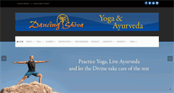 Desktop Screenshot of dancingshiva.com